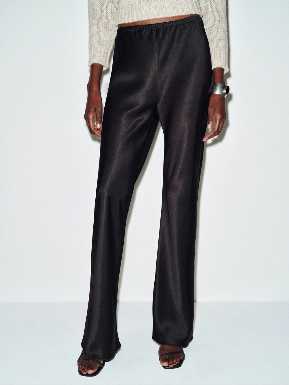 NWT Reformation Gale Satin Bias Pants size S